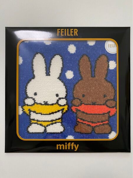 【新品】フェイラー ミッフィー コラボ ★ ミッフィー&メラニードット ★FEILER フェイラー ハンカチ miffy