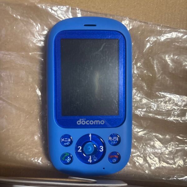 docomo キッズケータイ F-03J ブルー SIMフリー