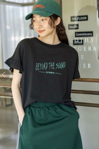 ニコアンド アソートフリルロックTEE
