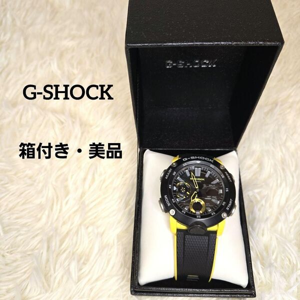カシオ Gショック 腕時計 メンズ G-SHOCK GA-2000 1A9JF 付属品完備