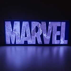 キャプテンアメリカ ライトボックス/リトファン照明/MARVEL風インテリア