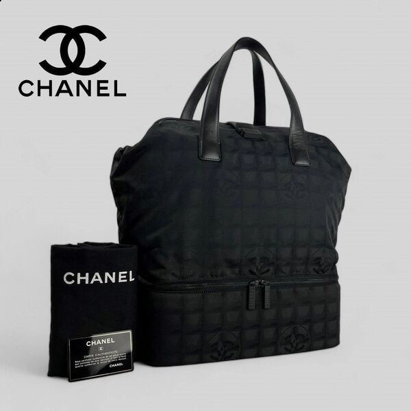 ■CHANEL シャネル■ ニュートラベルライン ユニセックス ボストンバッグ