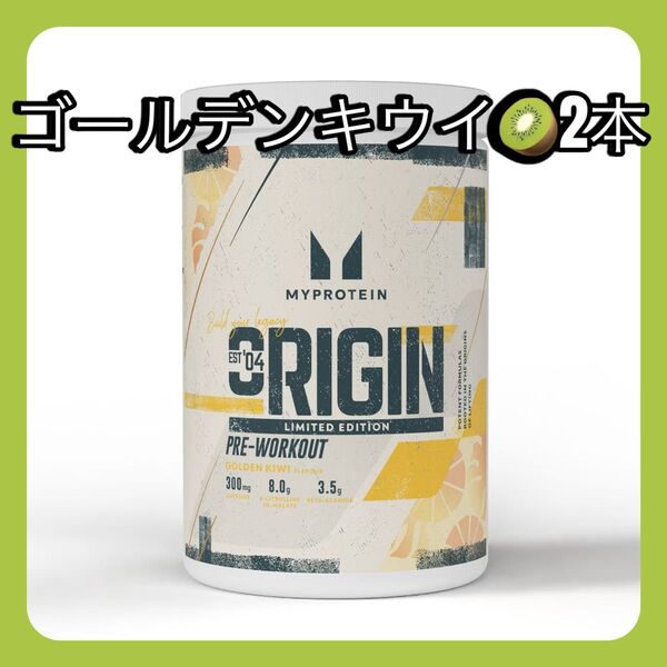マイプロテイン origin プレワークアウト 600g×2