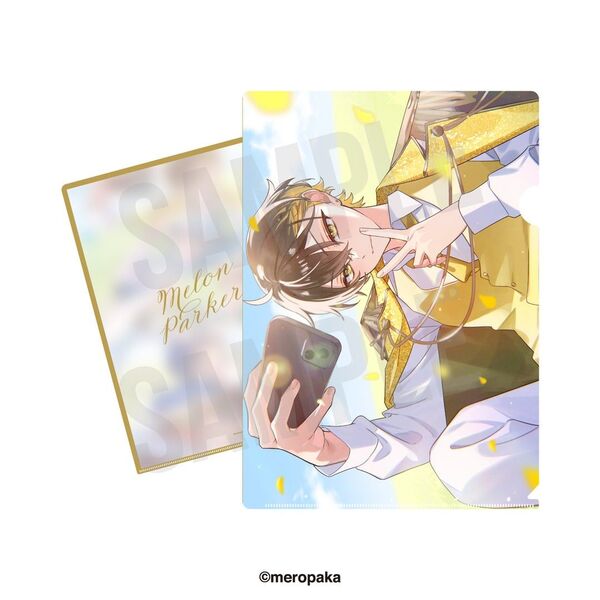 【KAMOME】カモメ かもめ めろぱか クリアファイル 4周年記念ver. 花