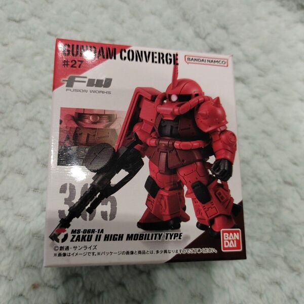 ②FW GUNDAM CONVERGE ♯27 シャア専用高機動型ザクⅡ