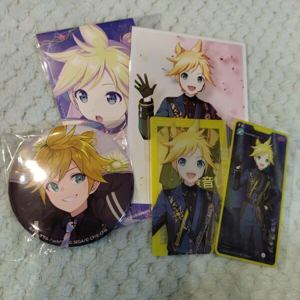 鏡音レン あんスタ プロセカ ブロマイド アニメイト 特典 コネライ 缶バッジ メモステ エピカ