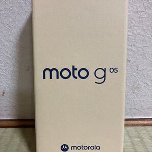 ☆新品・未開封☆ Motorola moto g05 ミスティブルー