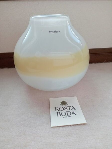 KOSTA BODA フラワーベース 花瓶 ガラス 北欧 インテリア バーティル・ヴァリーン コスタボダ