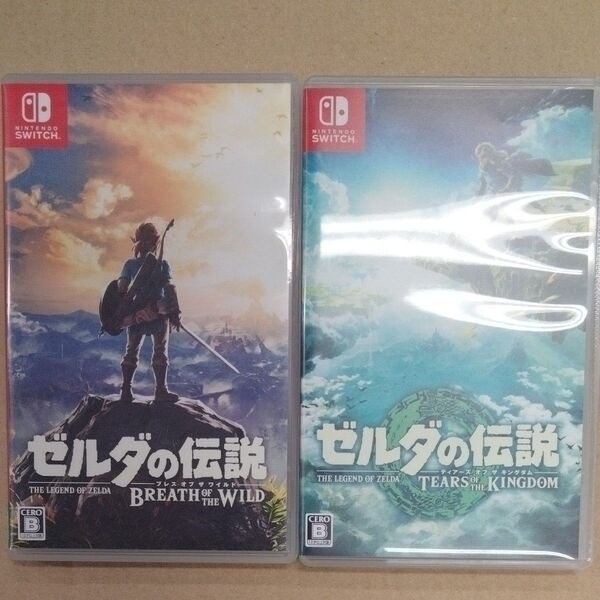 【Switch】 ゼルダの伝説 2本セット ブレスオブザワイルド ディアーズオブザキングダム