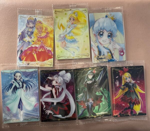 プリキュア ウエハース ハピネスチャージプリキュア キュアプリンセス HR含む7枚