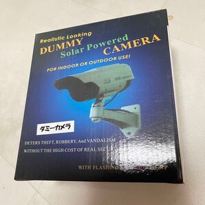 新品未使用 ソーラーパワーカメラ ダミー