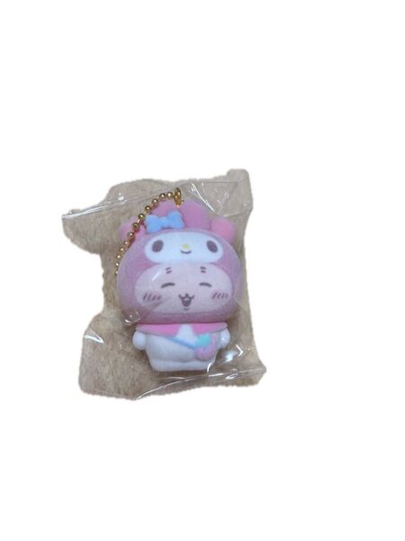 ちいかわ サンリオ コラボ マイメロディ 古本屋 カニちゃん マスコットキーホルダー フロッキー 新品未開封