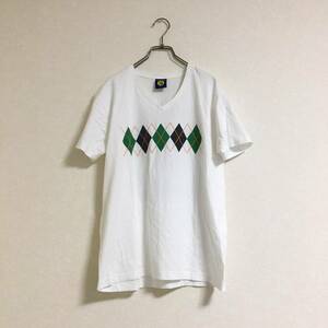  Suntory × laughing point ..... luck T short sleeves T-shirt L size Suntory prize goods SUNTORY