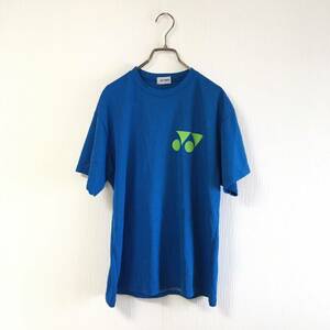  Yonex YONEX men's dry T-shirt blue back print tennis badminton size M