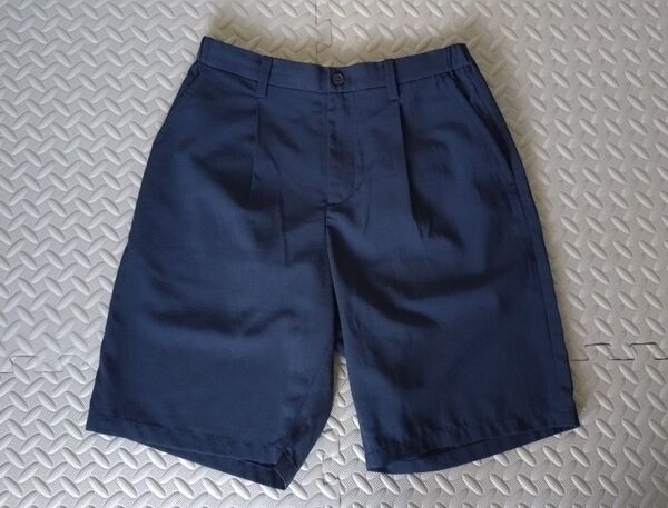 【美品】GLOBAL WORK ショートパンツ 紺 Mサイズ