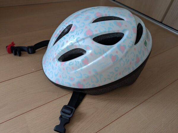 自転車 ヘルメット 児童用 子供用 女の子用 サイズ54〜58cm