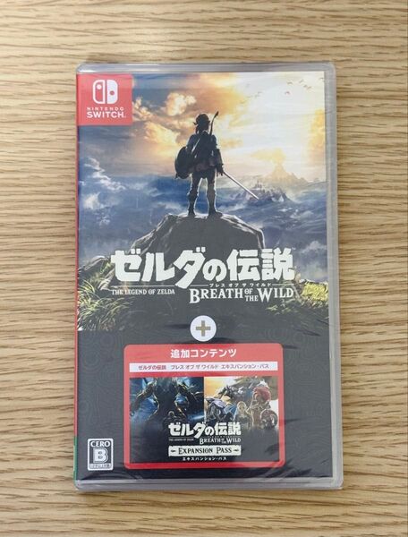 【新品未開封】Switch ゼルダの伝説 ブレス オブ ザ ワイルド+エキスパンションパス