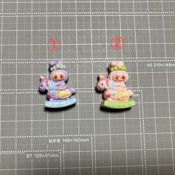 527.可愛い デコパーツ 6個まとめ売り ハンドメイド材料