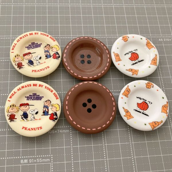 556.可愛い デコパーツ 6個まとめ売り ハンドメイド材料