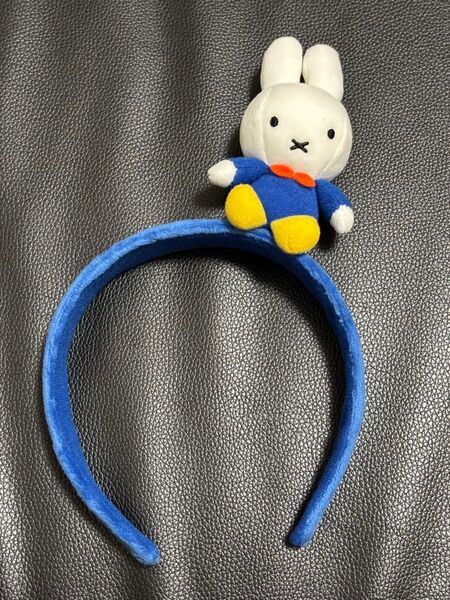 ハウステンボス ミッフィー ぬいぐるみカチューシャ 青