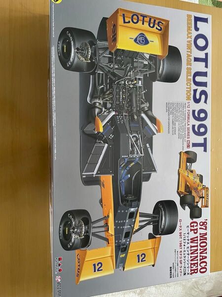 プラモデル プラッツ ロータス99T 1/12