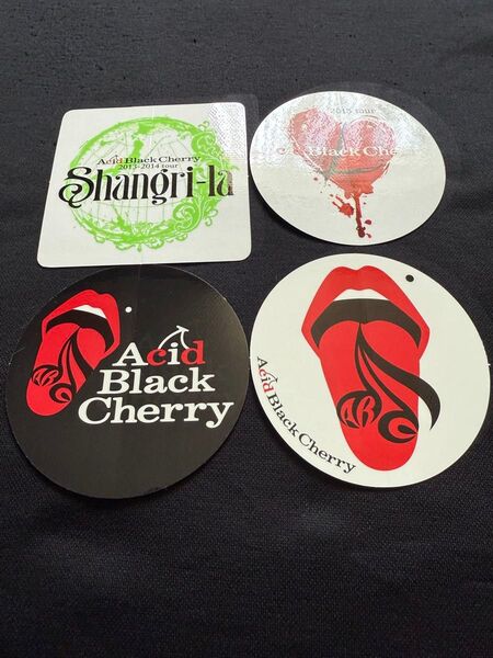Acid Black Cherry ステッカー 4枚 jannedaarc