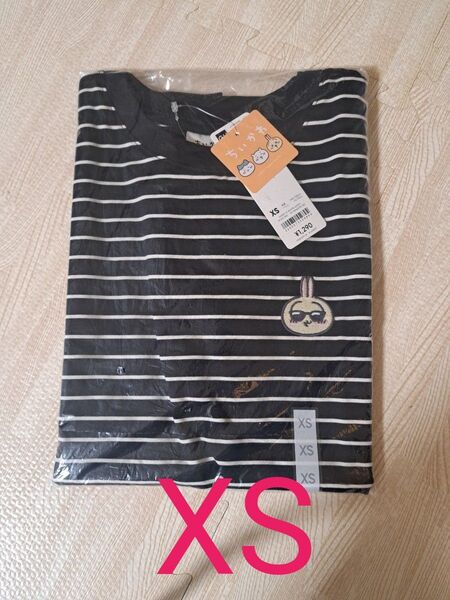 ちいかわ GU ボーダーT Tシャツ ウサギ xs