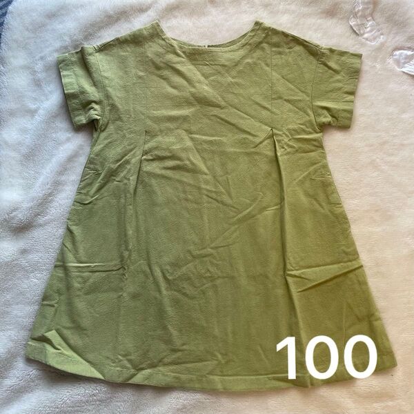 COMME CA ISM 100センチ 100㎝ キッズ コムサ コムサイズム ワンピース 半袖