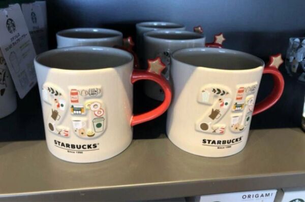 新品未使用 スターバックス マグカップ 25周年マグ