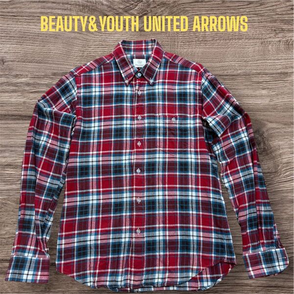 BEAUTY&YOUTH UNITED ARROWS チェック長袖シャツ S