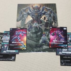機動戦士ガンダム ジークアクス 第1弾 入場者プレゼント トレーディングカード イラストカード ジークアクス 赤いガンダム