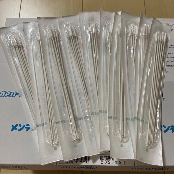 日本綿棒 メンティップ 病院用綿棒 紙軸 耳鼻科 φ3.3×148mm 5本包装 5P1503