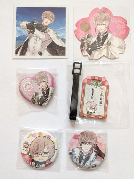 亀甲貞宗 ましコレ コースター 缶バッジ ラバーラゲッジ