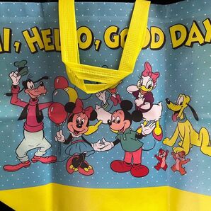 ディズニー トートバッグ 水色 ノベルティバック