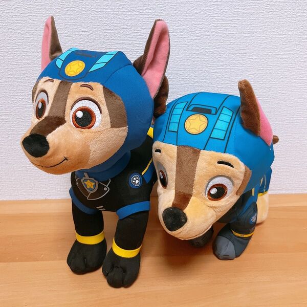 パウパトロール BIG ぬいぐるみ モーターパウ チェイス 2種セット 【ラウンドワン限定】