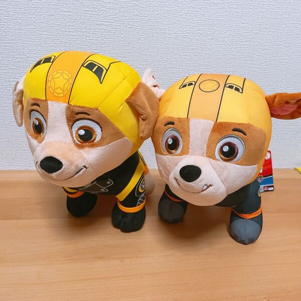 パウパトロール BIG ぬいぐるみ ラブル 2種セット 【ラウンドワン限定】