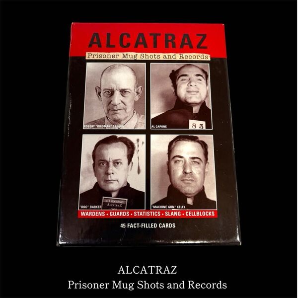 美品 00sUSA製 アルカトラズ刑務所 マグショット&囚人記録カード/現地購入 日本入手困難品