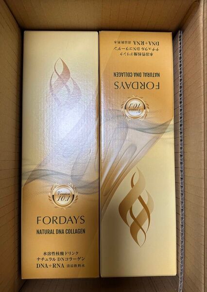 核酸ドリンク2本セット フォーデイズ fordays FORDAYS ナチュラルDNコラーゲン 新パッケージ