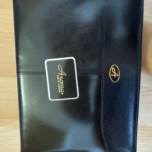 Aroma レザーバッグ ブラック 未使用に近い