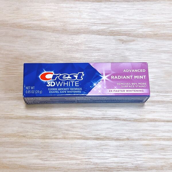 Crest 3DWHITE クレスト 3Dホワイトアドバンス 24g 歯磨き粉 ホワイトニング