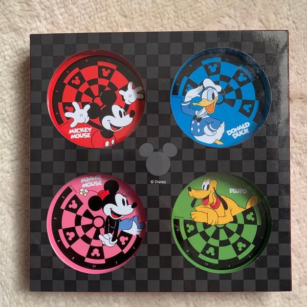 ディズニー 缶コースター 日産オリジナル 非売品 4種セット