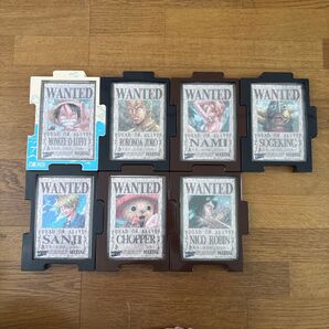 ワンピース ジグソーパズル 手配書 7個セット