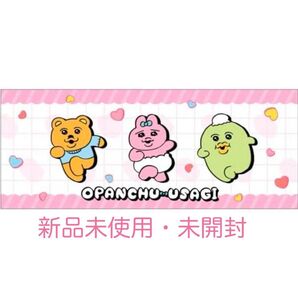 おぱんちゅうさぎ フェイスタオル ダッシュ
