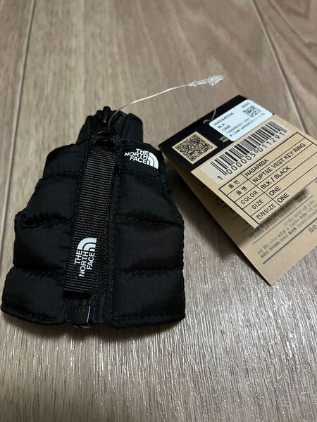 THE NORTH FACE ヌプシベスト型キーホルダー ブラック 新品未使用
