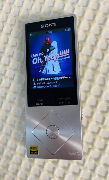 状態良 SONY ウォークマン NW-A16 32GB ハイレゾ Aシリーズ WALKMAN シルバー
