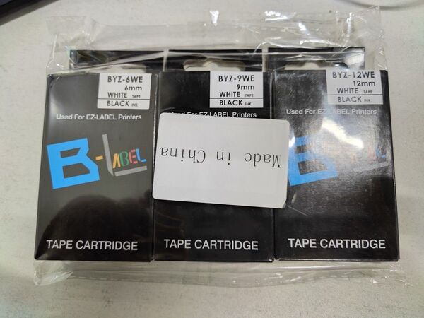 カシオネームランド カシオネームランド互換6 mm 9 mm 12mm 1セット