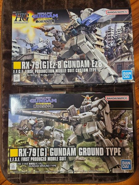 【2個セット】HG ガンダムEz8 陸戦型ガンダム 第08MS小隊