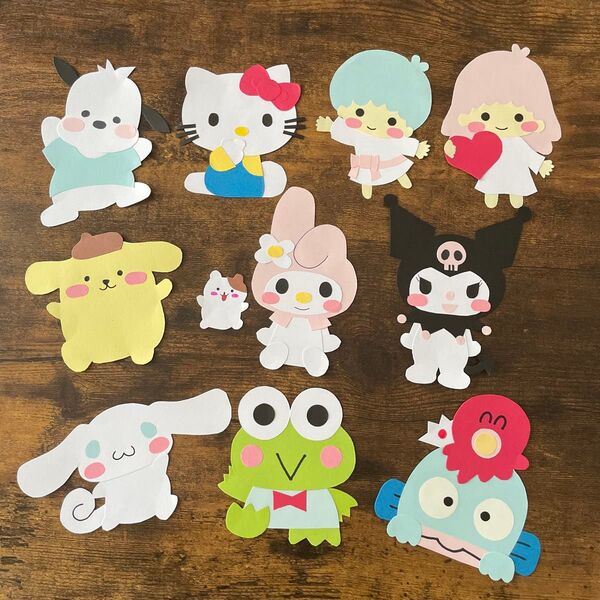 壁面 壁面飾り 誕生日 サンリオ 装飾