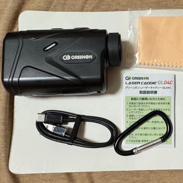 グリーンオン レーザーキャディーGL04C ゴルフ用レーザー距離計 有機EL