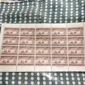 最高裁判所庁舎落成記念切手 1974年1シート 額面400円